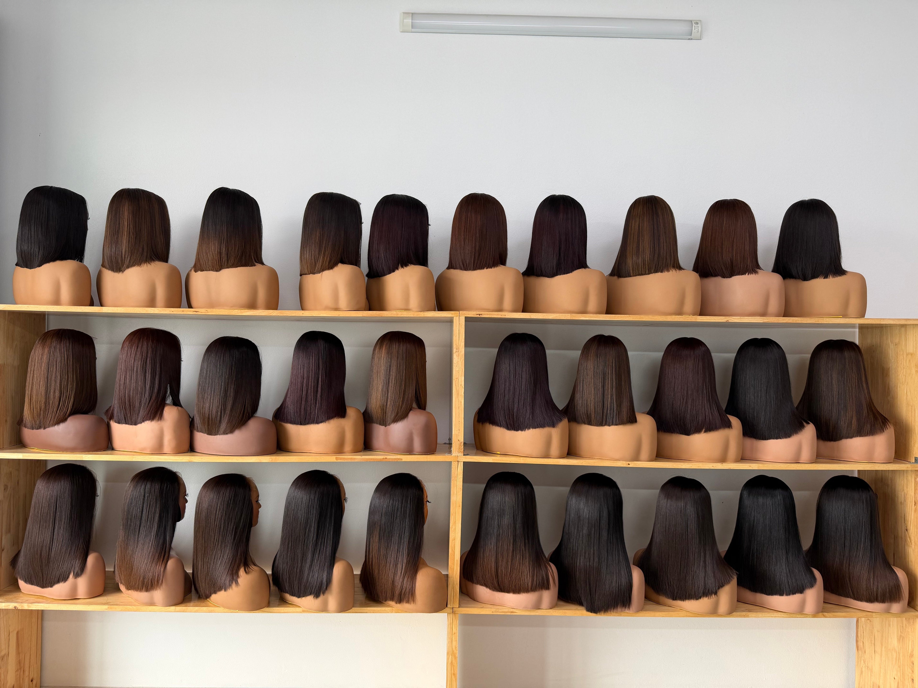 Raw Vietnamese hair bob wig combo — Anbi Hair factory