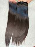 Raw Vietnamese hair bundle pack 22 inch bone straight with hd 5x5 closure, wholesale set from Anbi Hair