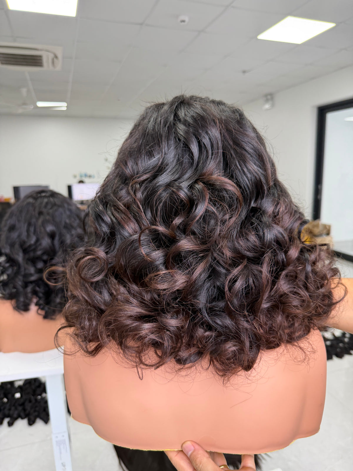 Premium Raw Vietnamese Hair · HD 5x5 · 12" · Bouncy · Density 250