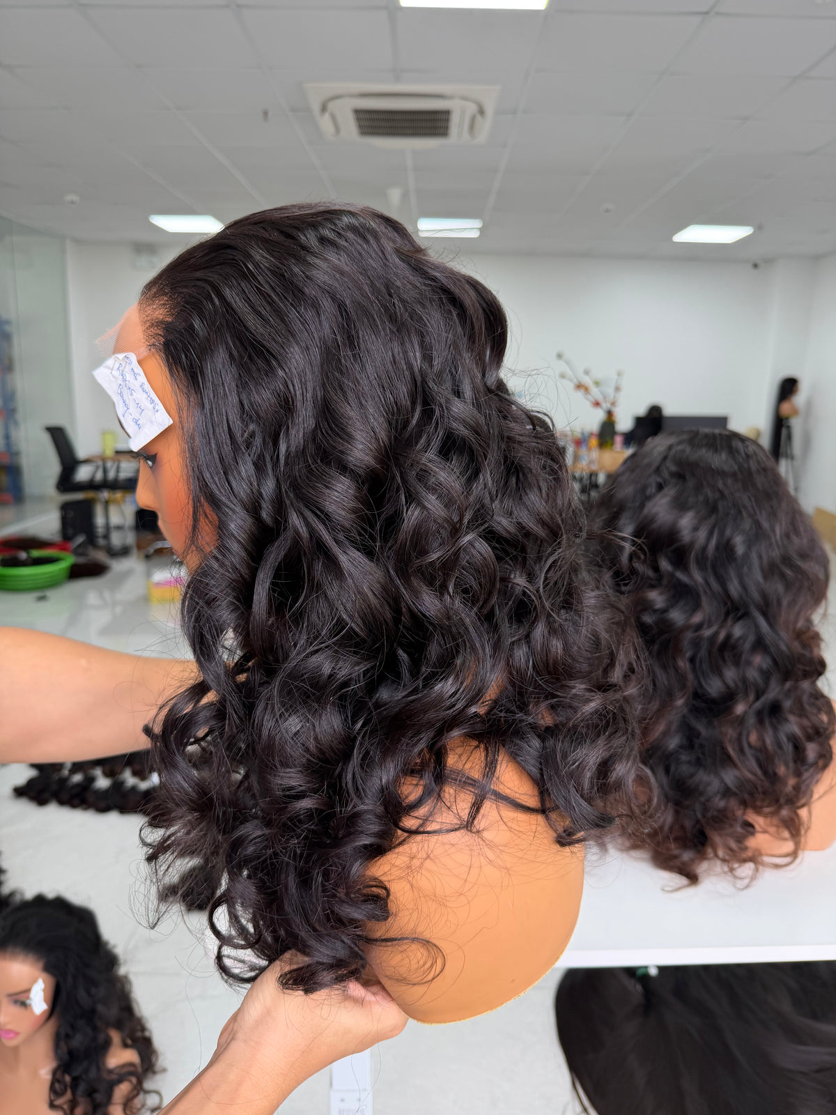 Premium Raw Vietnamese Hair · HD 5x5 · 16" · Bouncy · Density 250