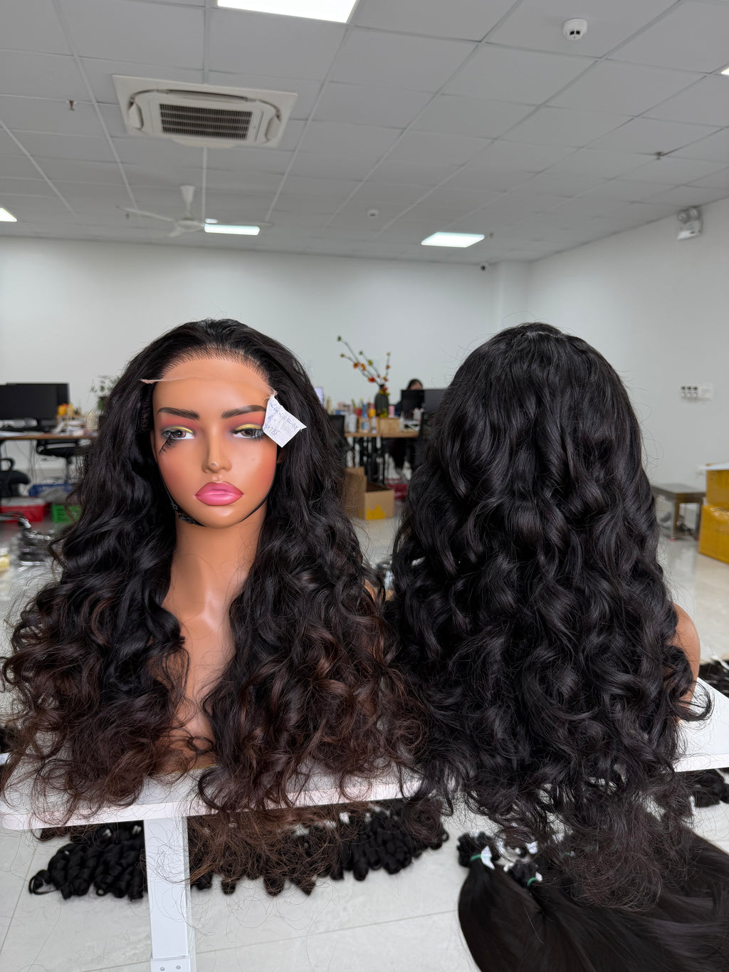 Premium Raw Vietnamese Hair · HD 5x5 · 20" · Bouncy · Density 250
