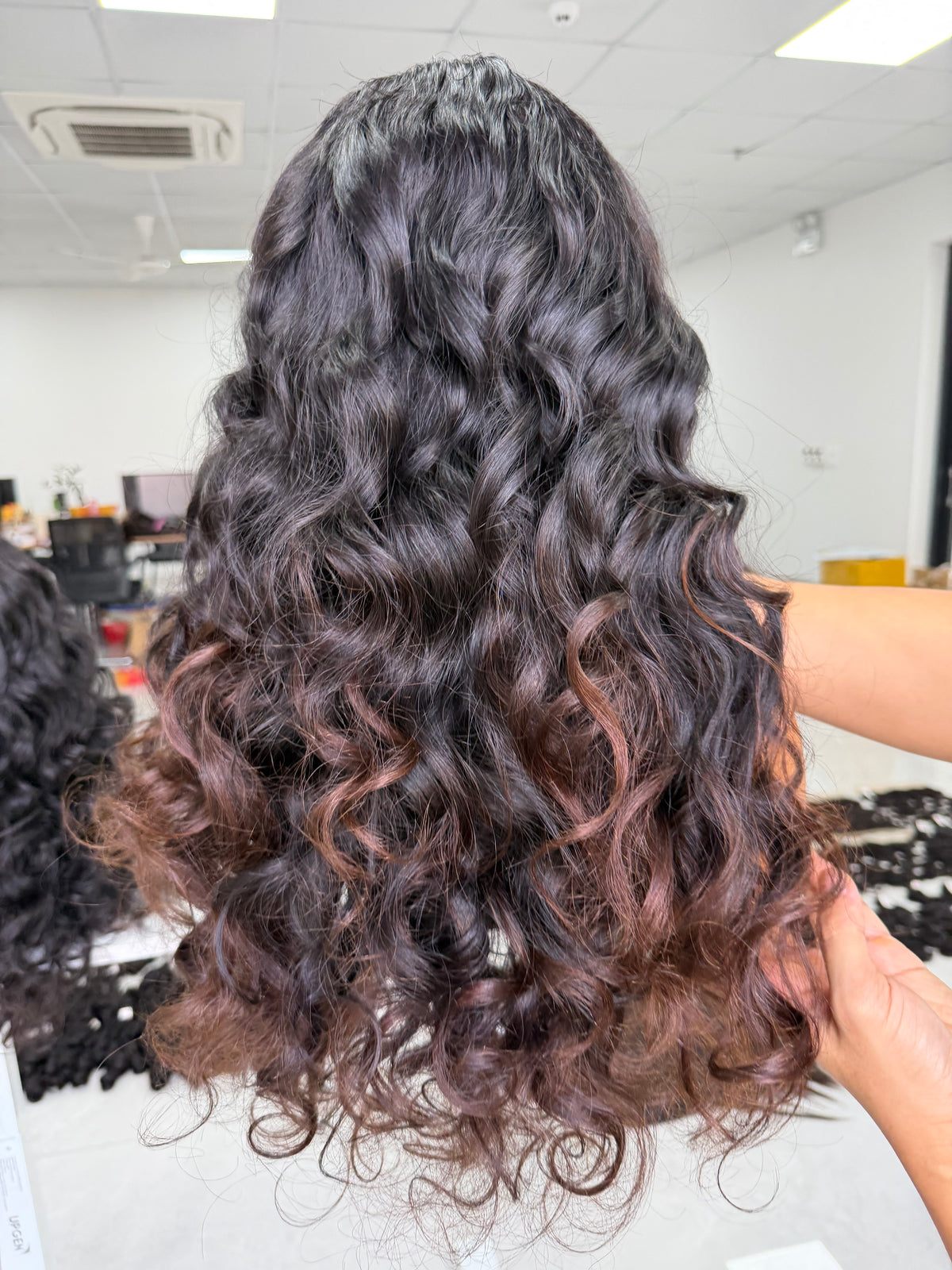 Premium Raw Vietnamese Hair · HD 5x5 · 22" · Bouncy · Density 300