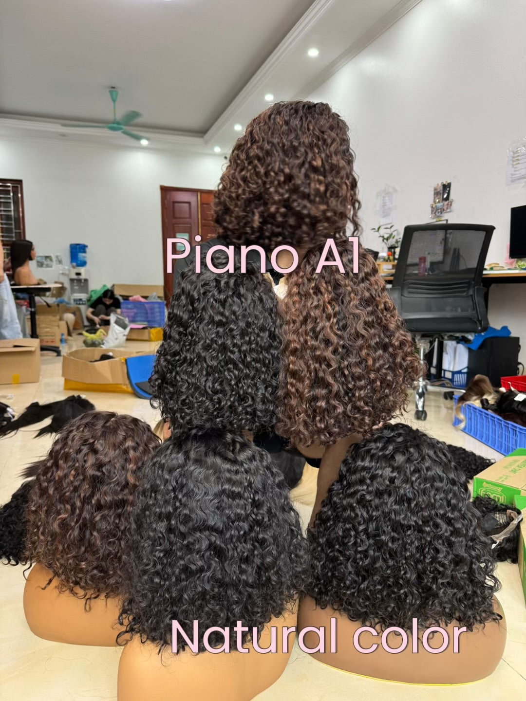Affordable · 5x5 · 10" · Burmese Curls · Density 200
