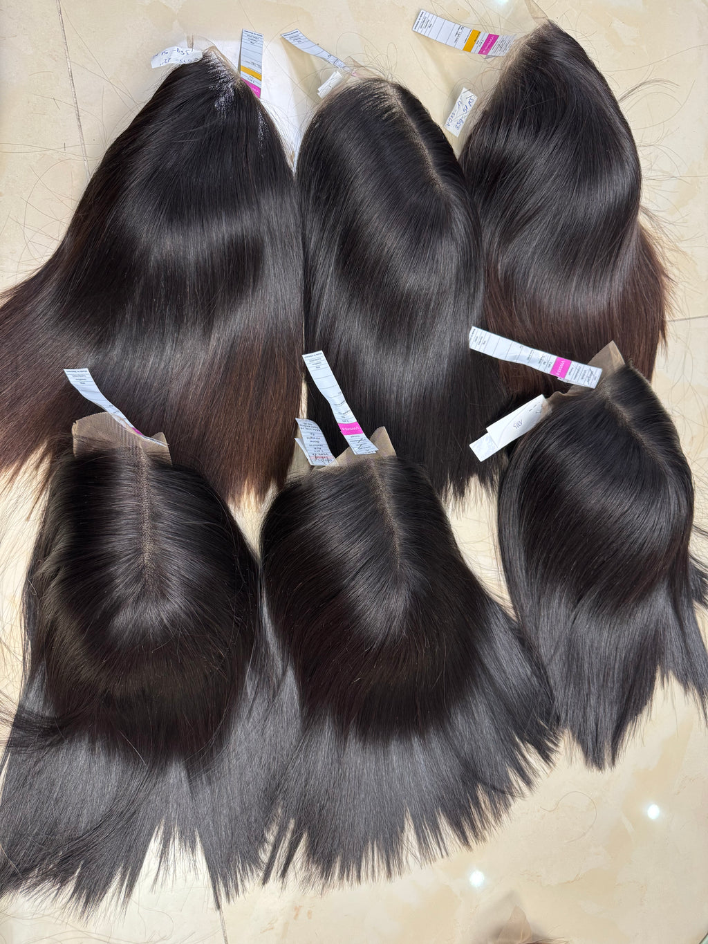 Affordable · 5x5 · 8" · Bone Straight · Density 200