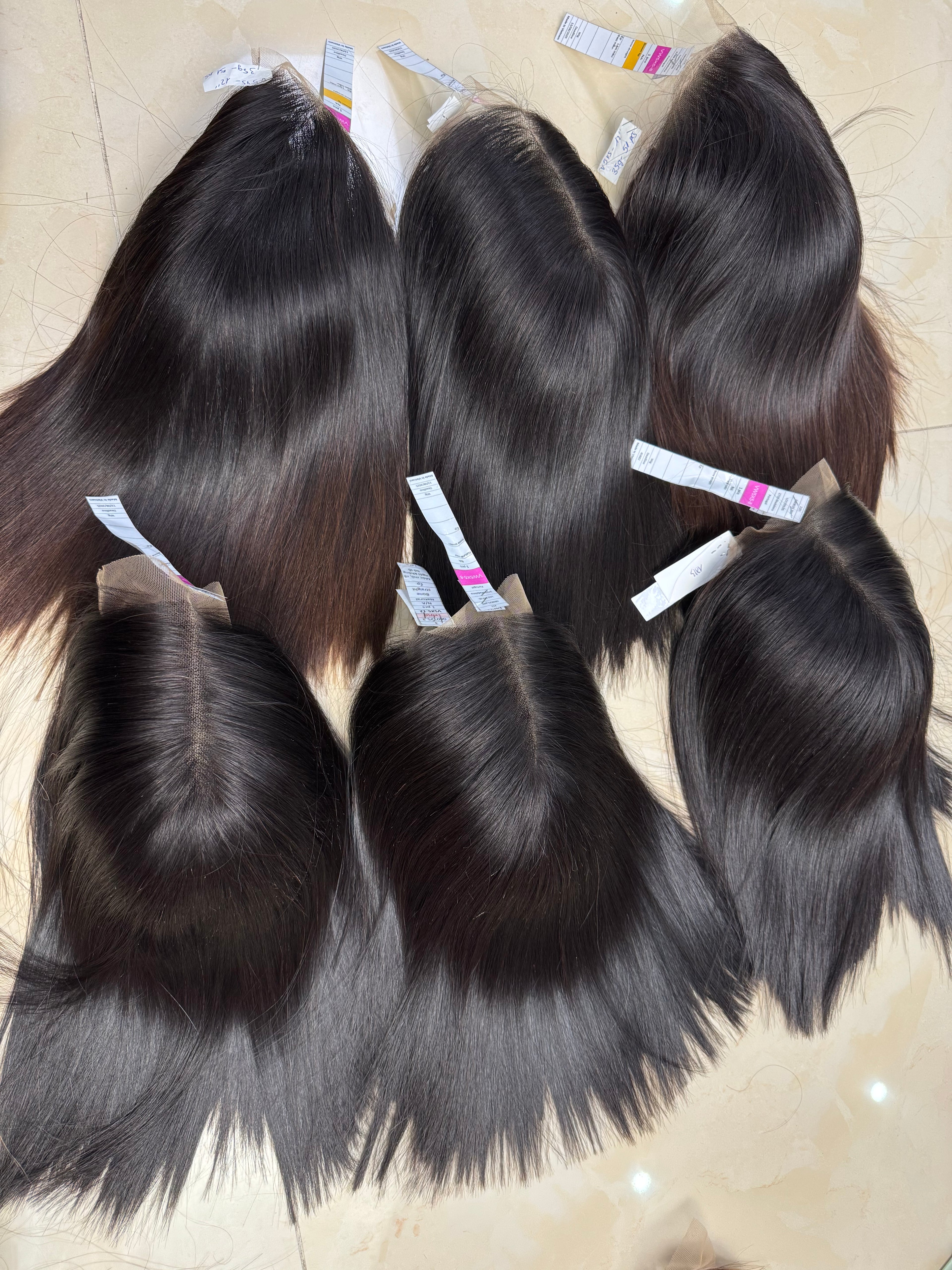 Affordable · 5x5 · 8" · Bone Straight · Density 200