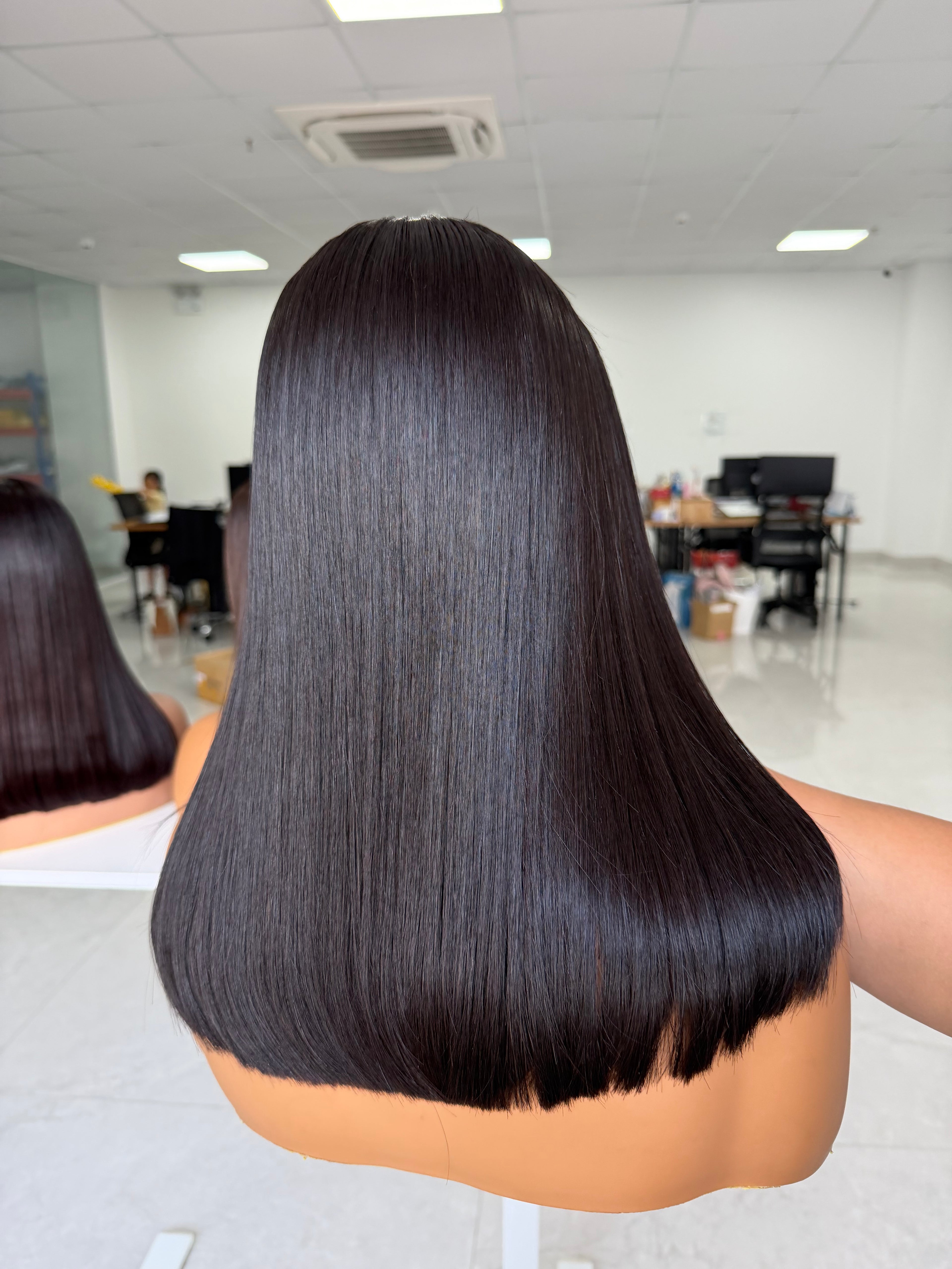 Luxury · 2x6 · 14" · Bone Straight · Density 200