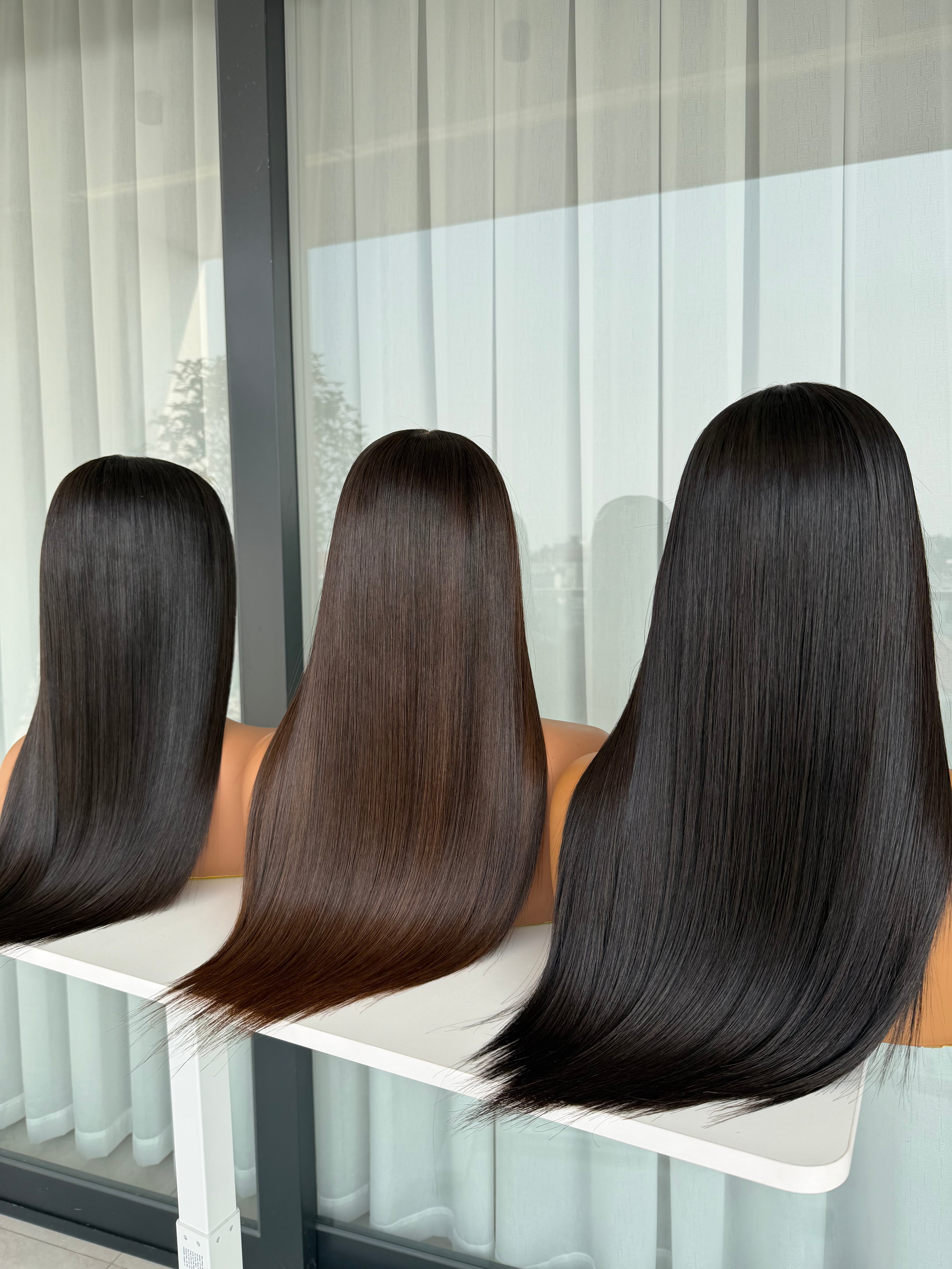 Luxury · 2x6 · 16" · Bone Straight · Density 250