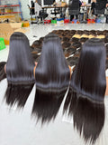 Signature · 5x5 · 26" · Baby Hair · Bone Straight · Density 300