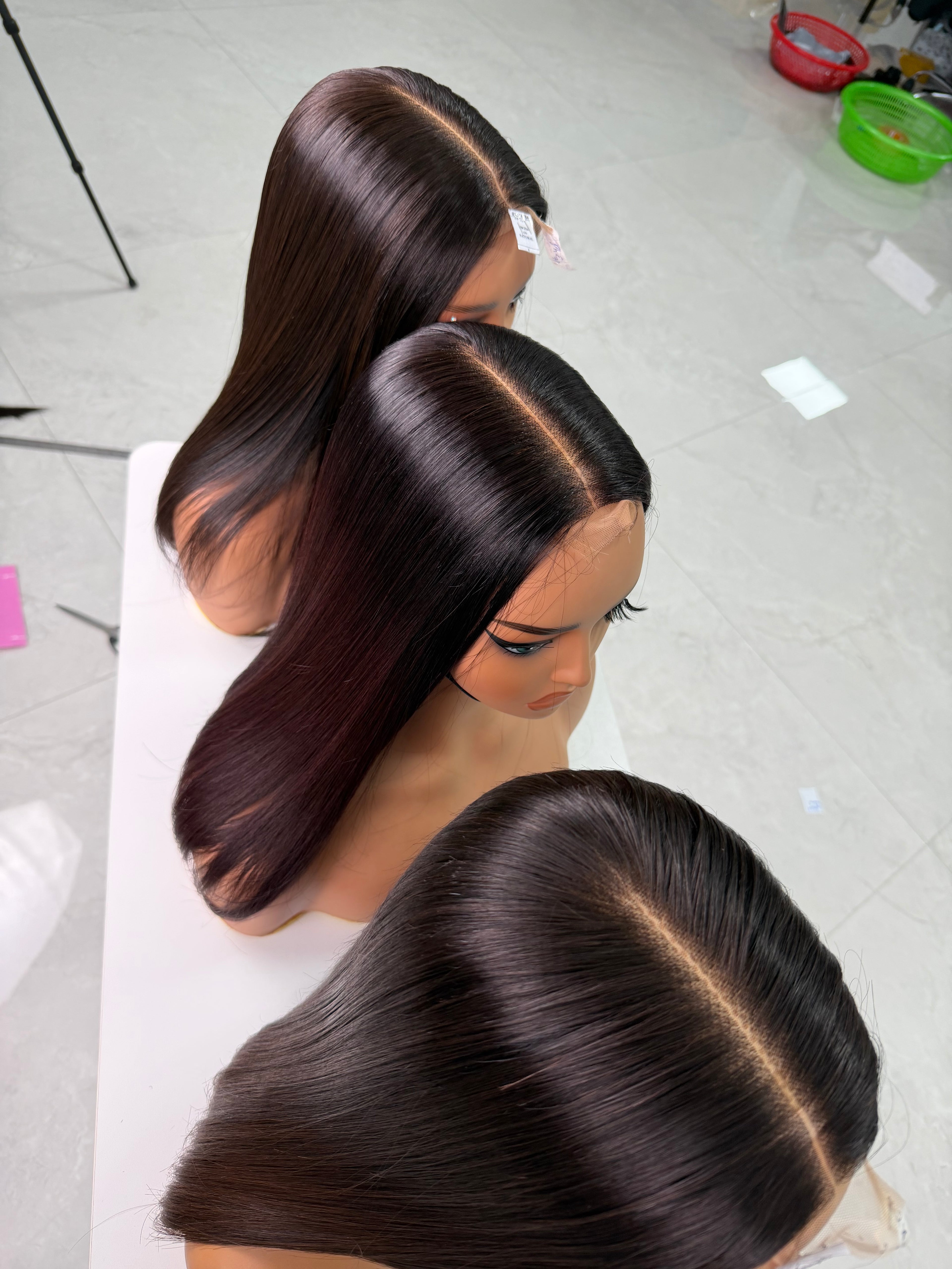 Luxury · 2x6 · 14" · Bone Straight · Density 200
