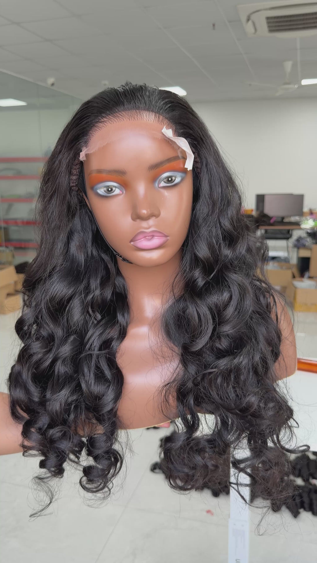 Premium Raw Vietnamese Hair · HD 5x5 · 22" · Bouncy · Density 300
