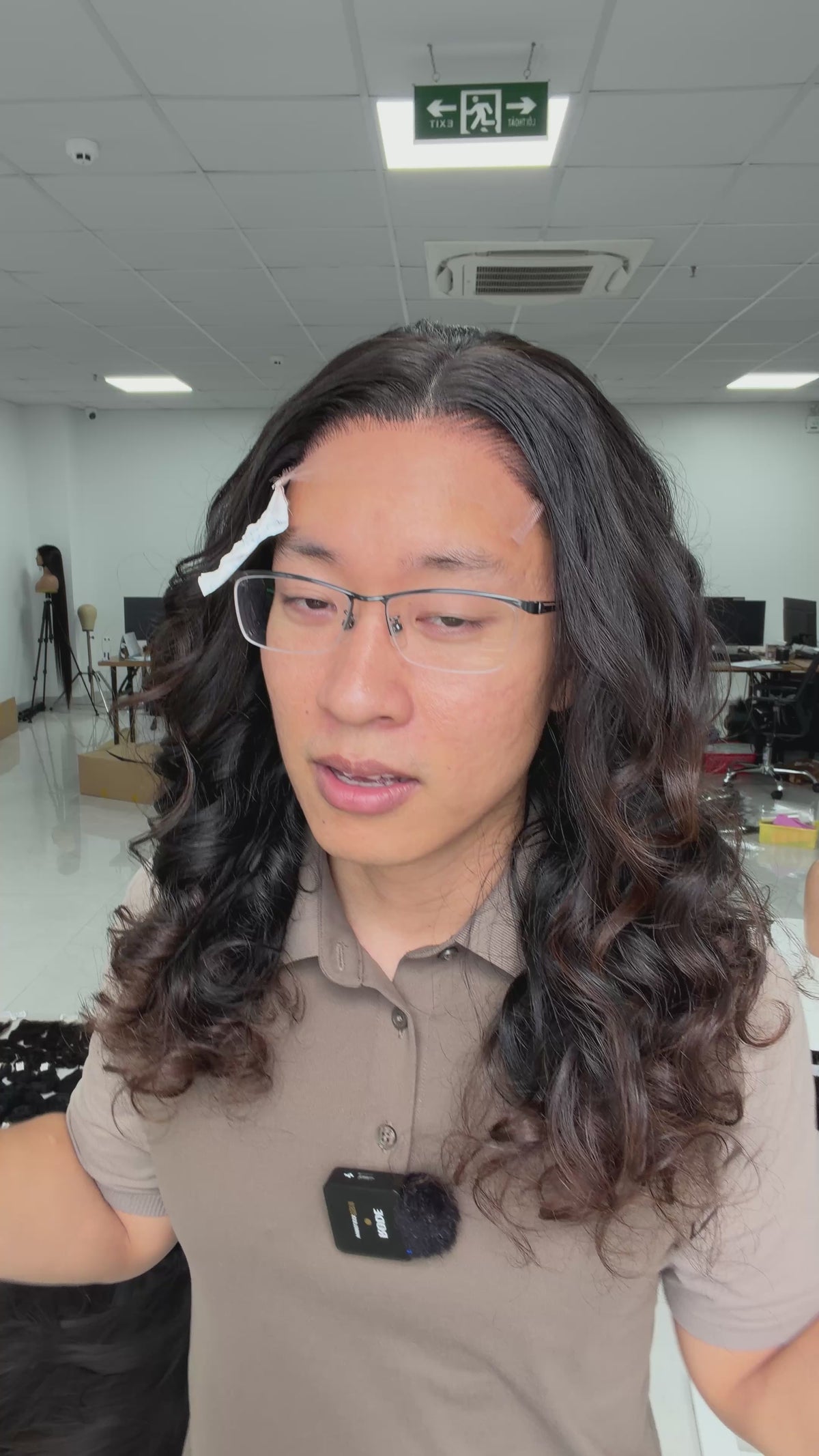 Premium Raw Vietnamese Hair · HD 5x5 · 16" · Bouncy · Density 250