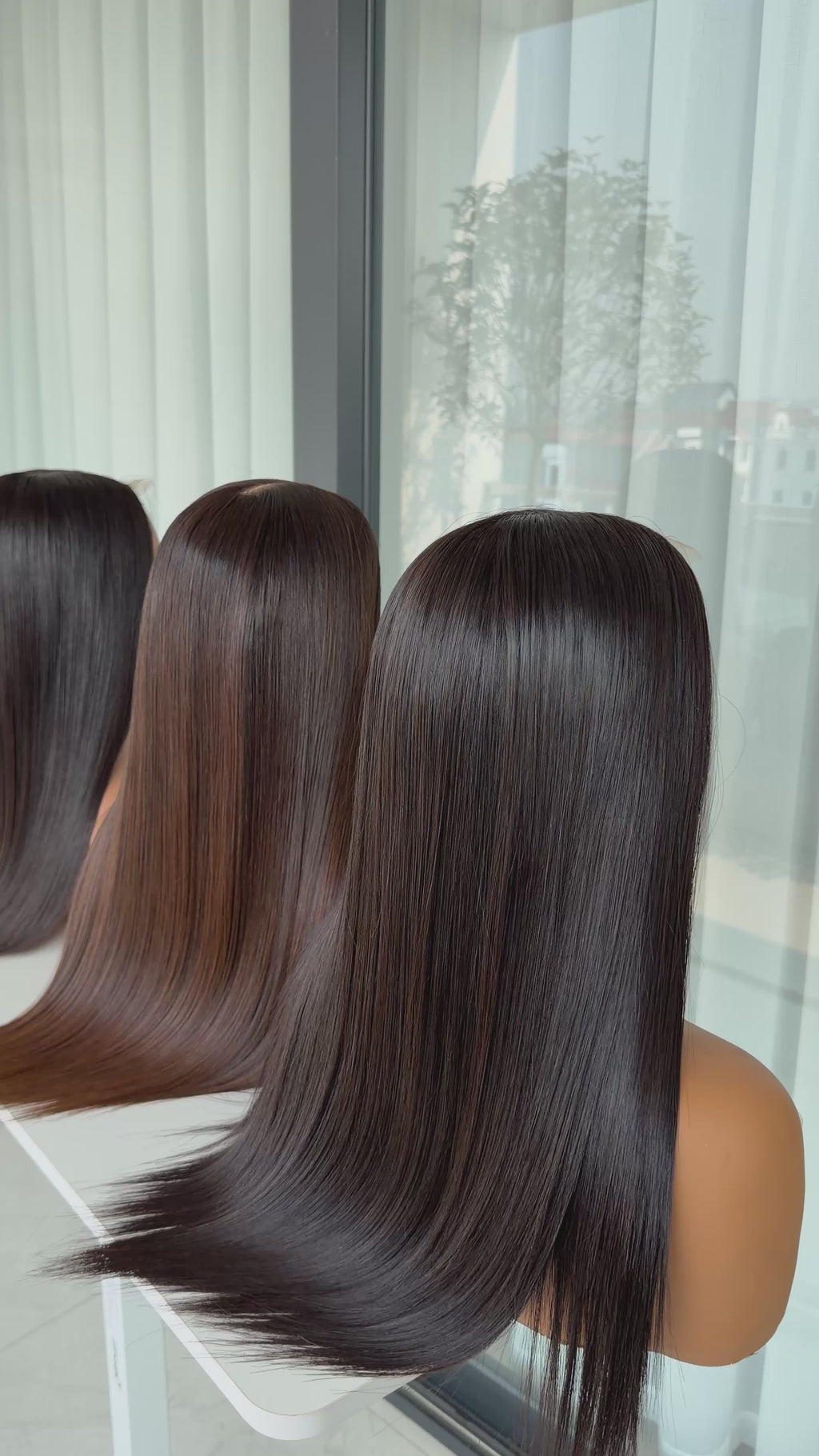 Luxury · 2x6 · 16" · Bone Straight · Density 250