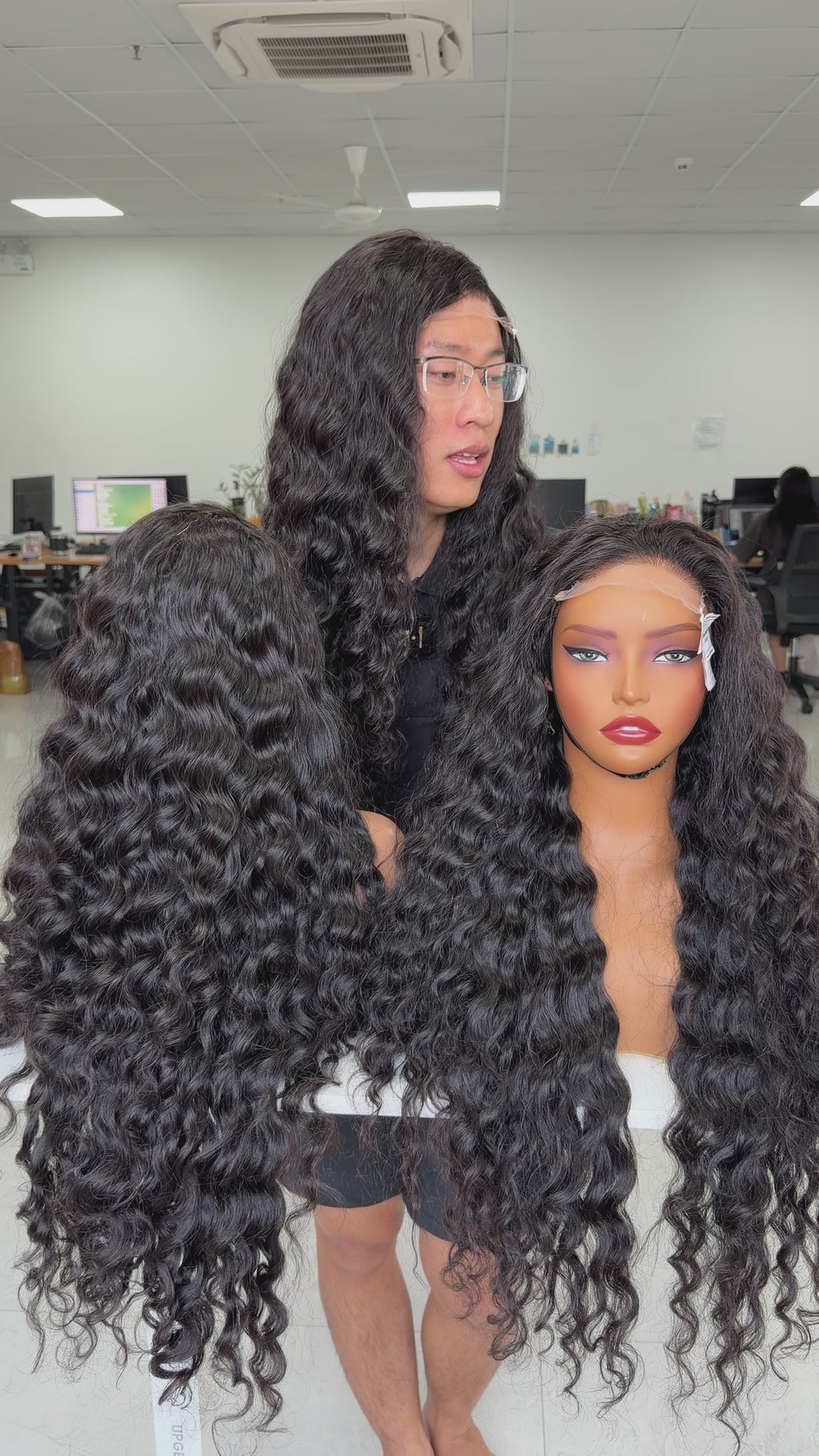 Virgin Hair Affordable Wig · HD 5x5 · 26" · Loose Wave · 300