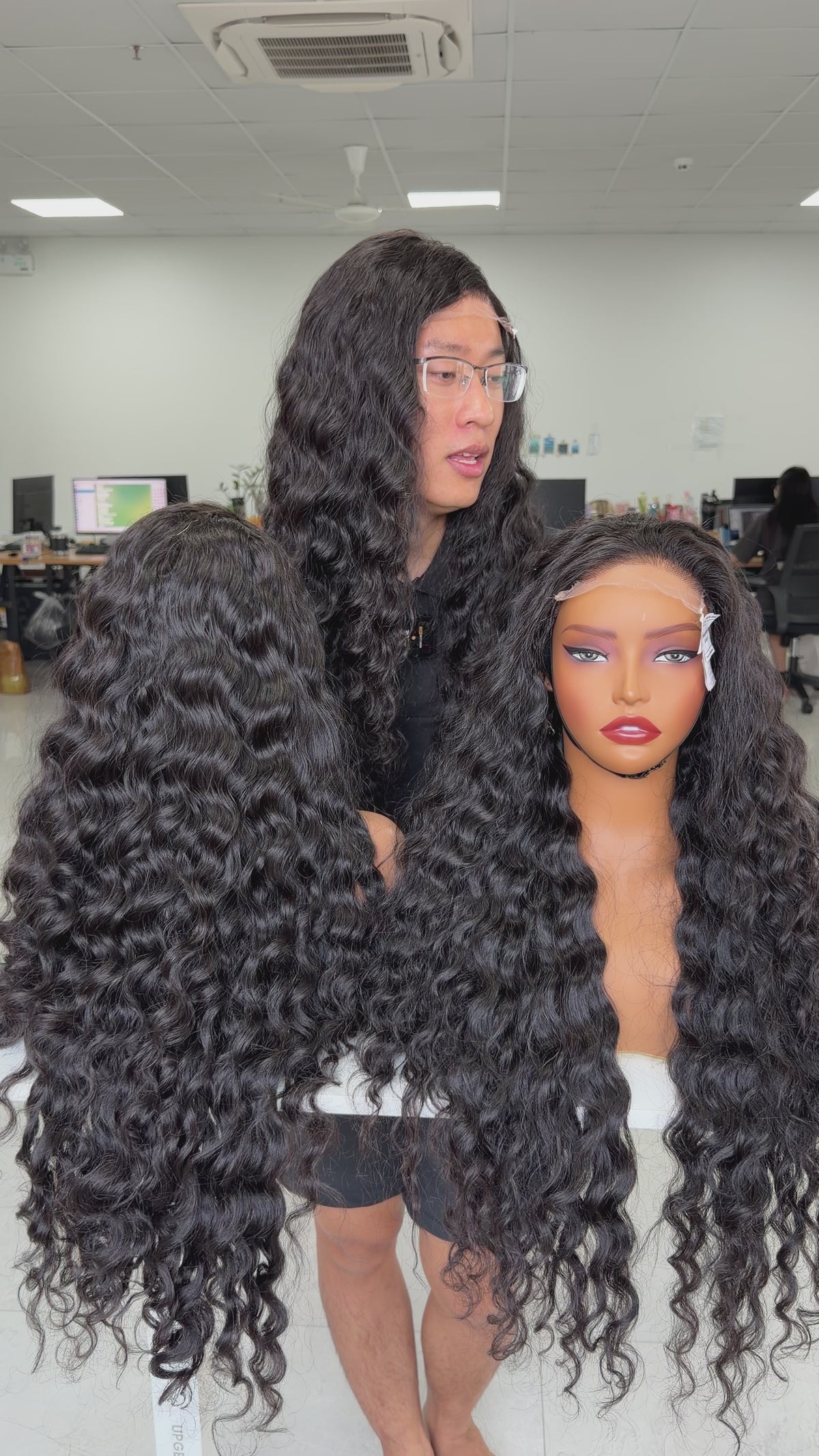 Virgin Hair Affordable Wig · HD 5x5 · 26" · Loose Wave · 300