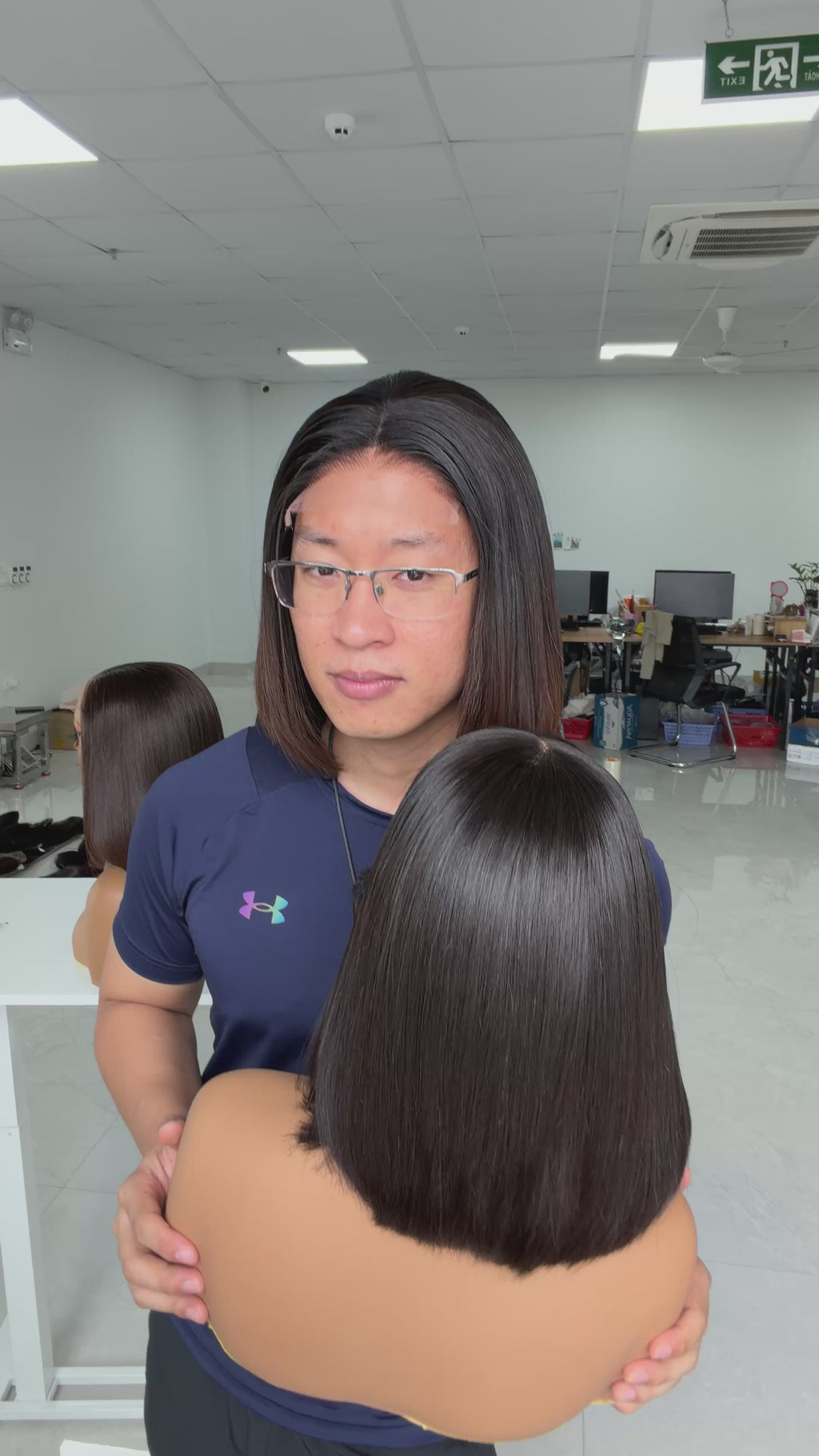 Luxury · HD 5x5 · 8" · Bone Straight · Density 200