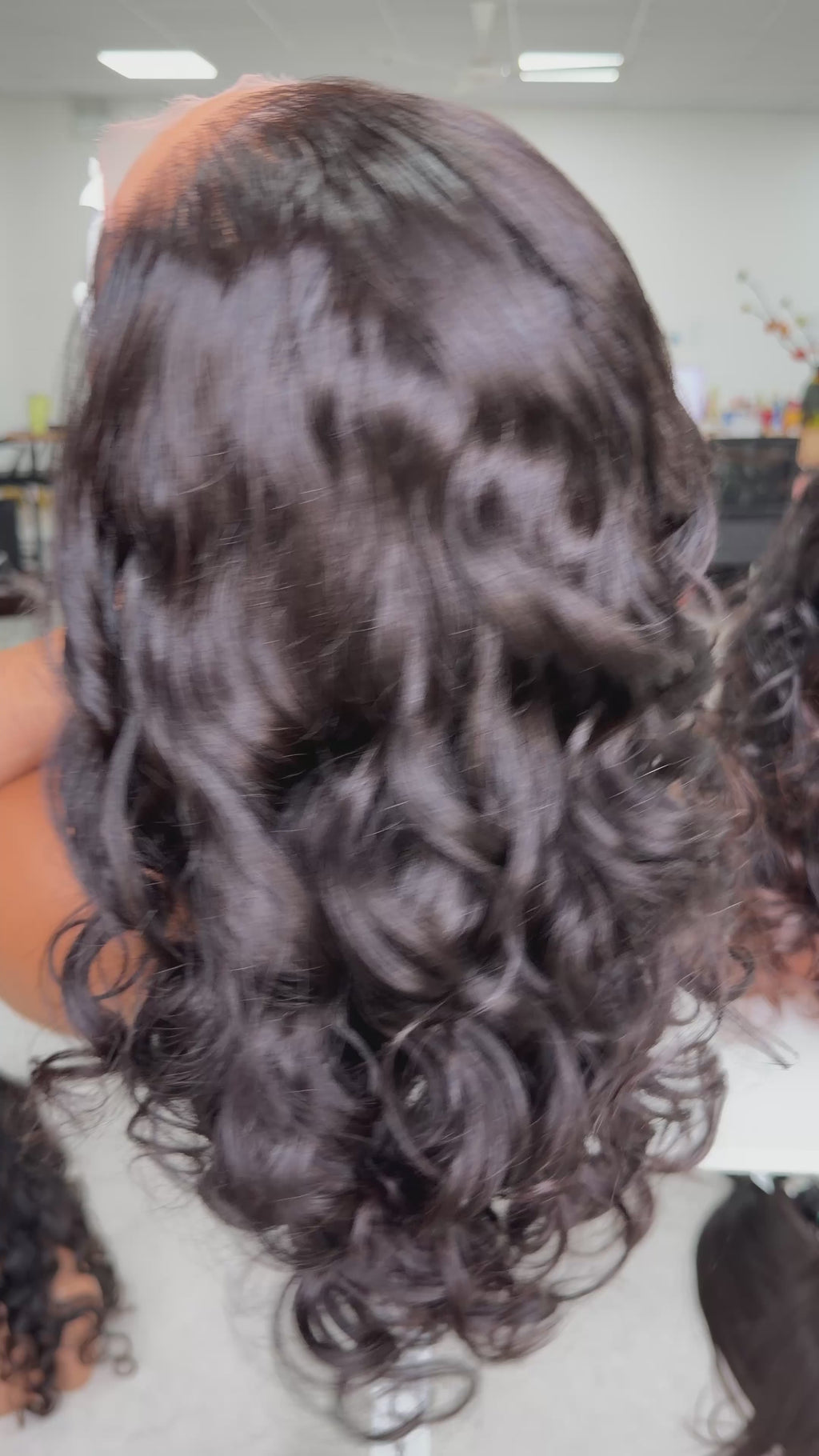 Premium Raw Vietnamese Hair · HD 5x5 · 16" · Bouncy · Density 250