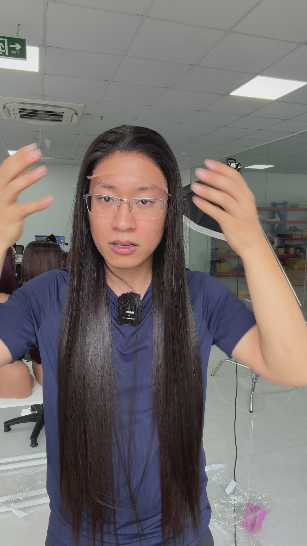 Signature · 5x5 · 26" · Baby Hair · Bone Straight · Density 300