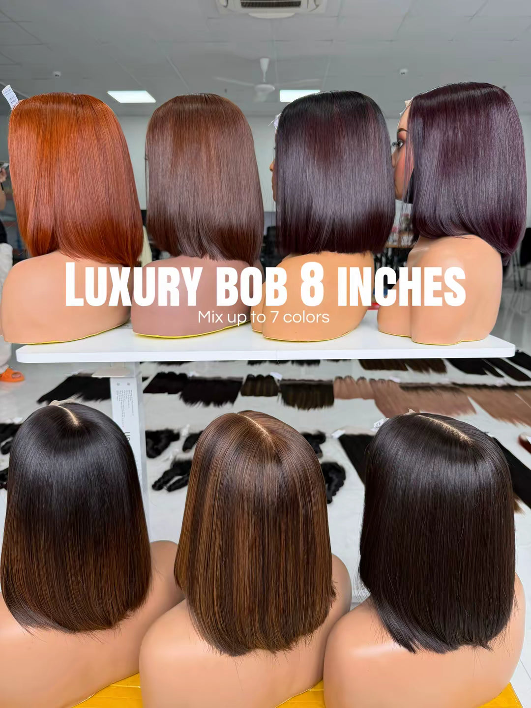 bone straight wig 8 inch 2x6 lace wholesale raw vietnamese hair vendor